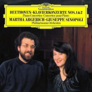 Martha Argerich, Giuseppe Sinopoli Beethoven Piano Concertos No. 1 & 2 Plak