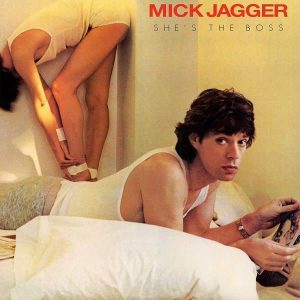 Mick Jagger She's The Boss Plak