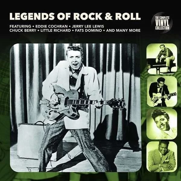 various-artists-legends-of-rockroll-plak Various Artists Legends Of Rock&Roll - Plak - Görsel 1