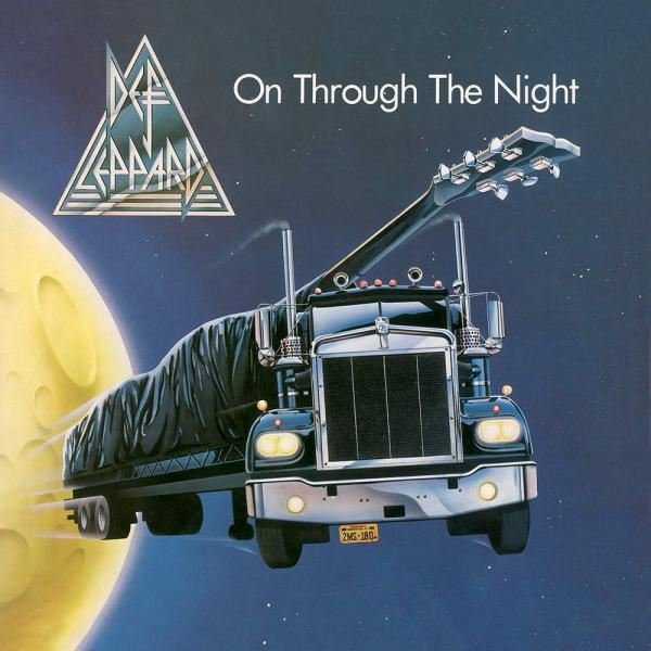 Def Leppard On Through The Night – Plak