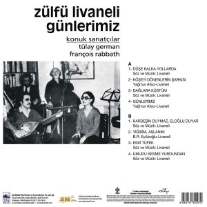 Zülfü Livaneli Günlerimiz - Plak