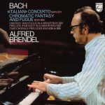 Alfred Brendel Bach: Italian Concerto - Plak