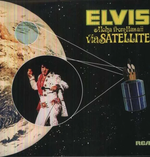 0000000686597-1.jpg Elvis Presley Aloha From Hawaii Via Satellite 1973 - Plak - Görsel 1
