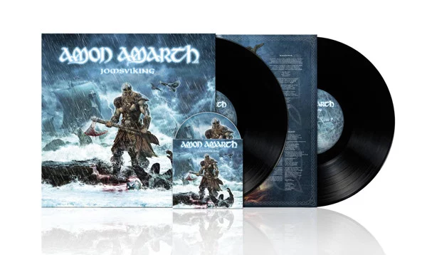 0000000689551-1.jpg Amon Amarth Jomsviking (2LP+CD) - Plak - Görsel 1