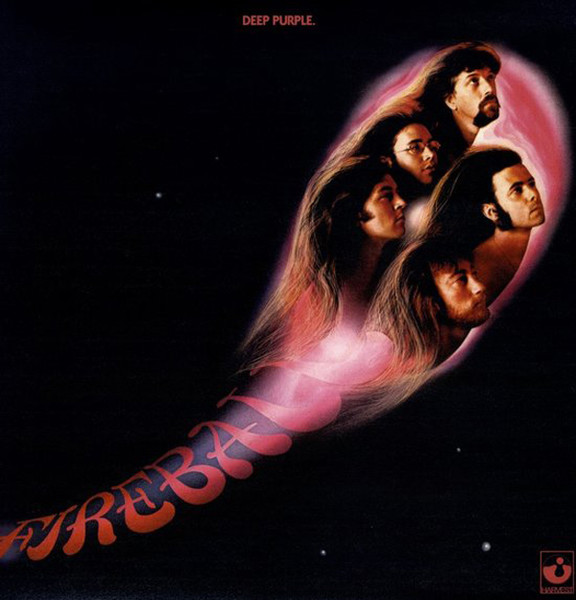 Deep Purple Fireball – Plak