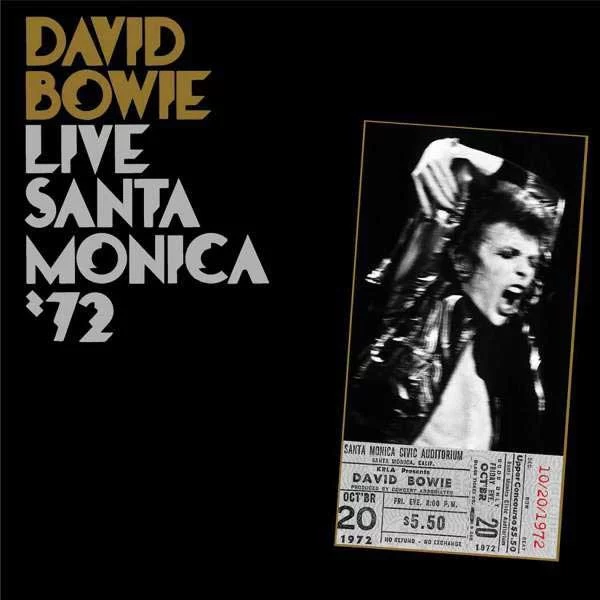0000000703417-1.jpg David Bowie Live Santa Monica '72 - Plak - Görsel 1