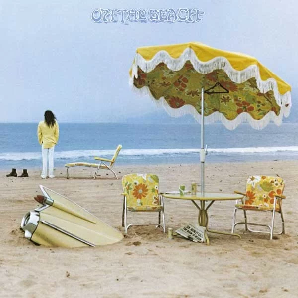 0000000708387-1.jpg Neil Young On The Beach - Plak - Görsel 1