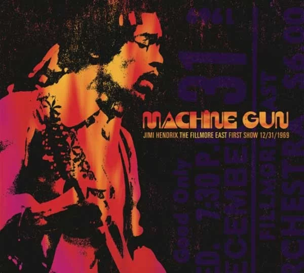 0000000716167-1.jpg Jimi Hendrix Machine Gun The Fillmore East 12/31/1 (2 LP) - Plak - Görsel 1