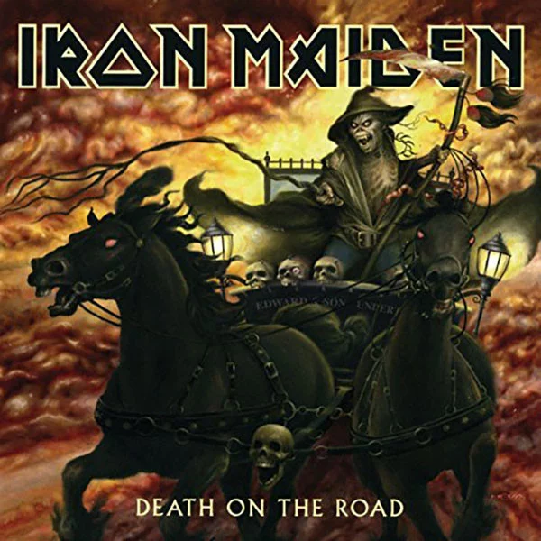 0000000723427-1.jpg Iron Maiden Death On The Road (Remastered) - Plak - Görsel 1