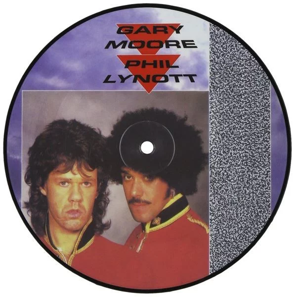 0001690686001-1.jpg Gary Moore, Phil Lynott Out In The Fields - Plak - Görsel 1