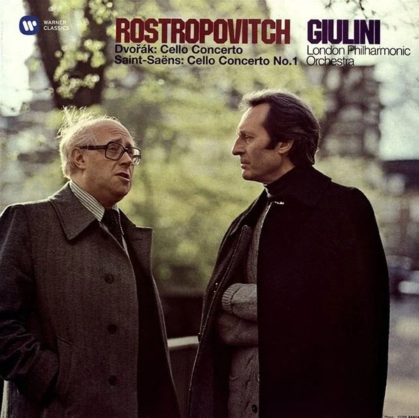 0001696328001-1.jpg Mstislav Rostropovich Dvořák, Saint-Saëns: Cello Concerto - Plak - Görsel 1