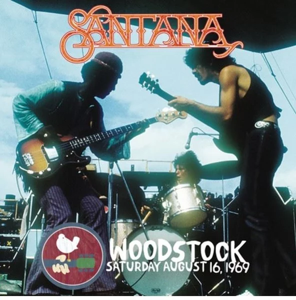 0001698922001-1.jpg Carlos Santana Woodstock Saturday August 16 1969 - Plak - Görsel 1