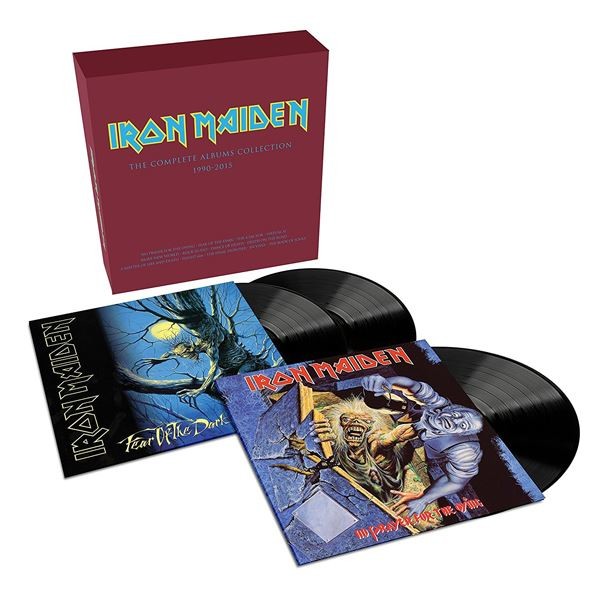 Iron Maiden Collectors Box: No Prayer for the Dying / Fear of the Dark – Plak