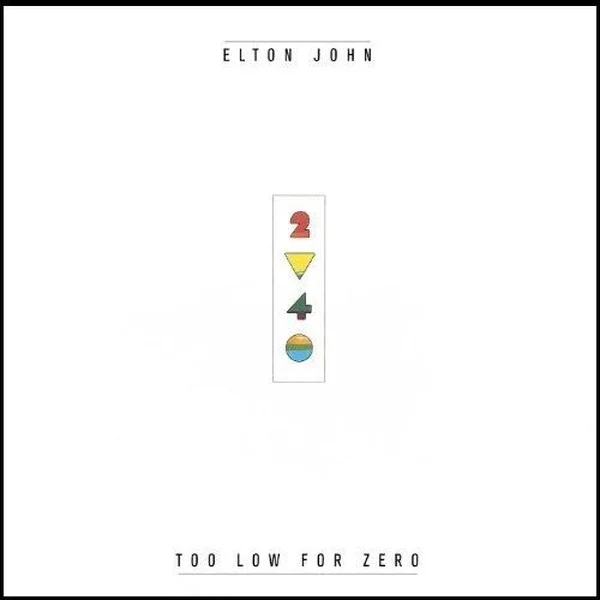 0001712078001-1.jpg Elton John Too Low For Zero (Remastered - Limited-Edition) - Plak - Görsel 1
