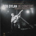 Bob Dylan In Concert Brandeis University 1963 Plak