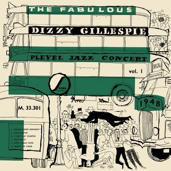0001721305001-1.jpg Dizzy Gillespie Pleyel Jazz Concert 1948 Vol. 1 - Plak - Görsel 1