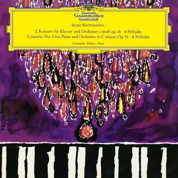 0001730454001-1.jpg Sviatoslav Richter Rachmaninov Piano Concerto No. 2 In C Minor - Plak - Görsel 1