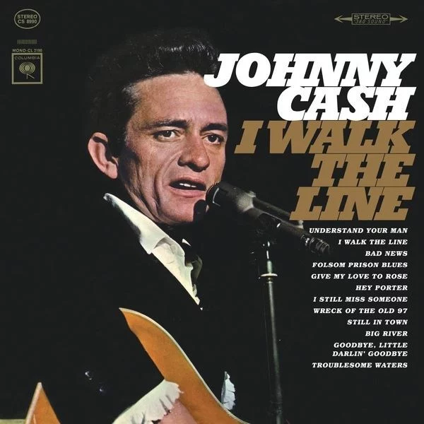 0001733537001-1.jpg Johnny Cash I Walk The Line - Plak - Görsel 1