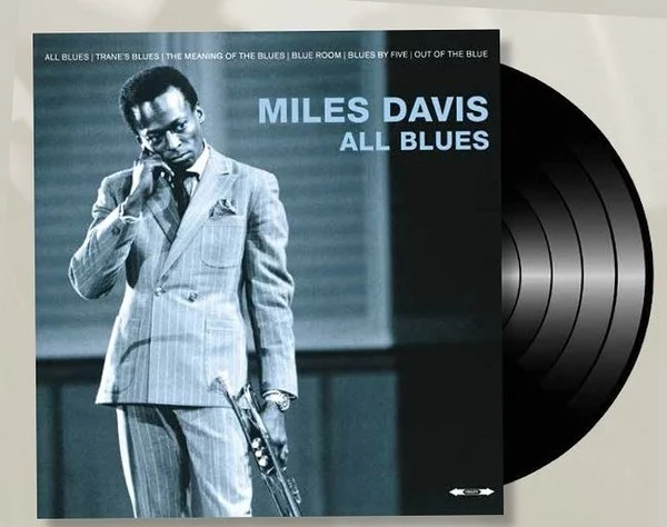 0001733855001-1.jpg Miles Davis All Blues - Plak - Görsel 1