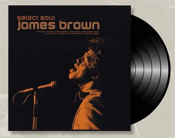 0001733860001-1.jpg James Brown Selected Soul - Plak - Görsel 1
