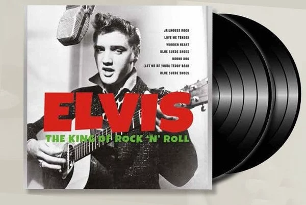 0001733868001-1.jpg Elvis Presley The King Of Rock 'N' Roll 2LP - Plak - Görsel 1