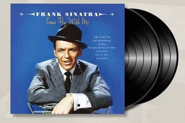 0001733869001-1.jpg Frank Sinatra Come Fly With Me 2LP - Plak - Görsel 1