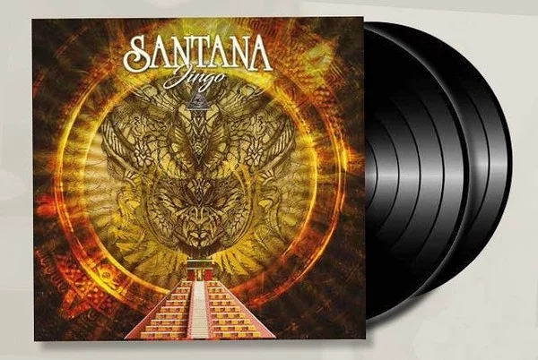 santana-jingo-2lp-plak Santana Jingo 2 LP Plak