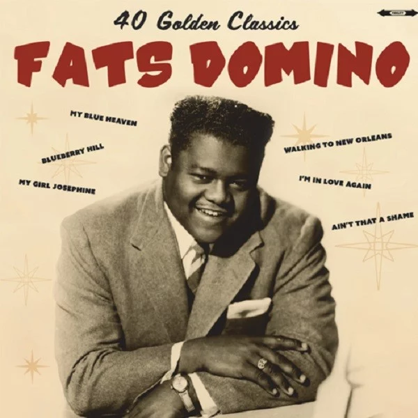 0001755285001-1.jpg Fats Domino 40 Golden Classics 2LP - Plak - Görsel 1