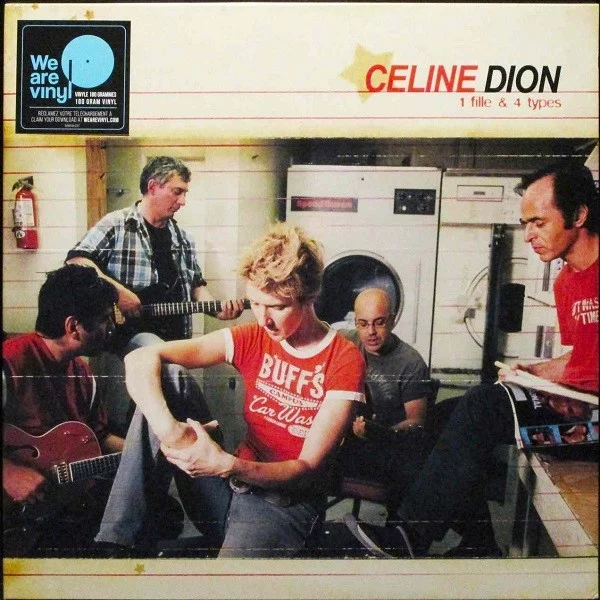 0001760266001-1.jpg Celine Dion 1 Fille & 4 Types - Plak - Görsel 1