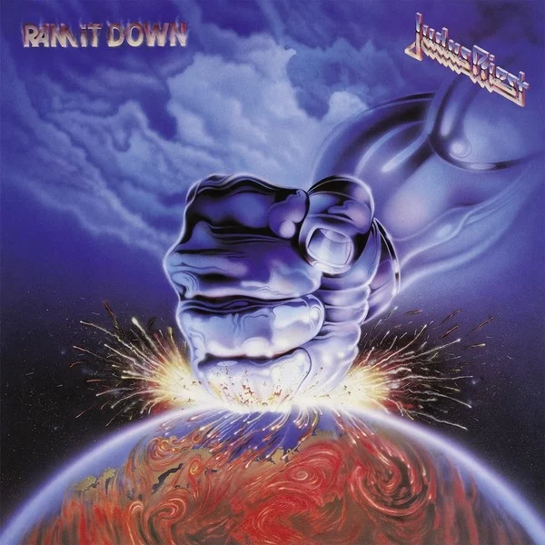 0001776706001-1.jpg Judas Priest Ram It Down - Plak - Görsel 1