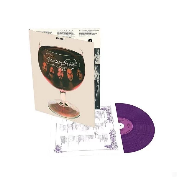 0001782761001-1.jpg Deep Purple Come Taste The Band (Purple Vinyl) (Limited) - Plak - Görsel 1