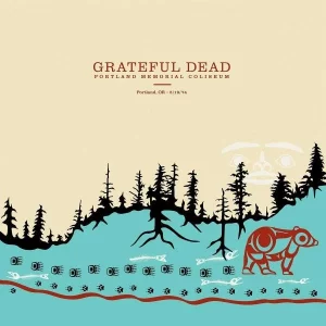 The Grateful Dead Portland Memorial Coliseum, Portland, Or, 5/19/74 - Plak