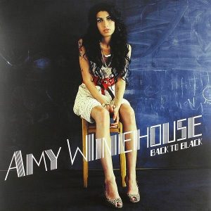 Amy Winehouse Back To Black White Limited Plak
