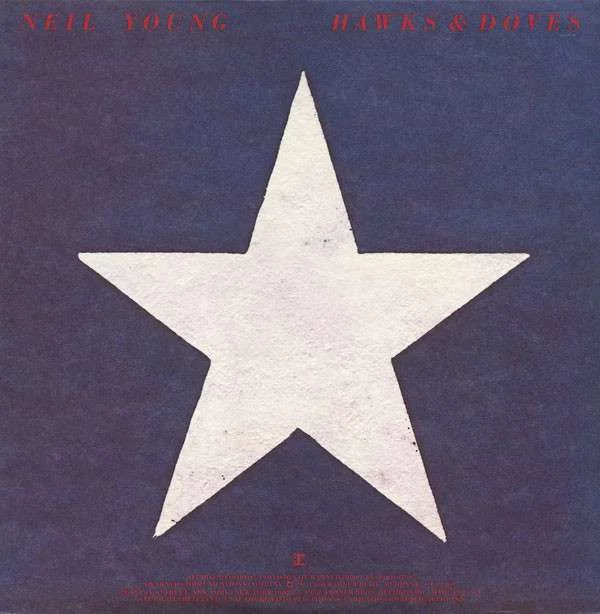 1neil Neil Young Hawks & Doves - Plak - Görsel 1