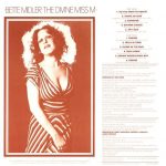 Bette Midler The Divine Miss M (Remastered) - Plak - Görsel 2