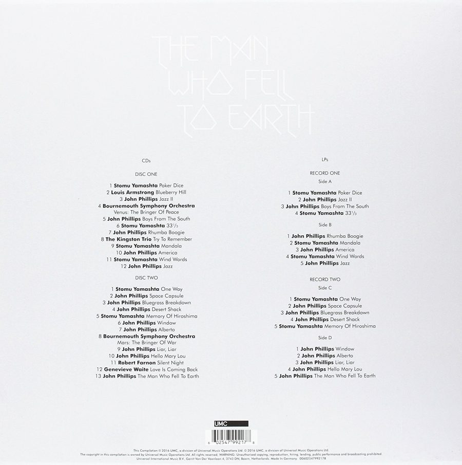 VA The Man Who Fell To Earth (Soundtrack) - Plak - Görsel 2