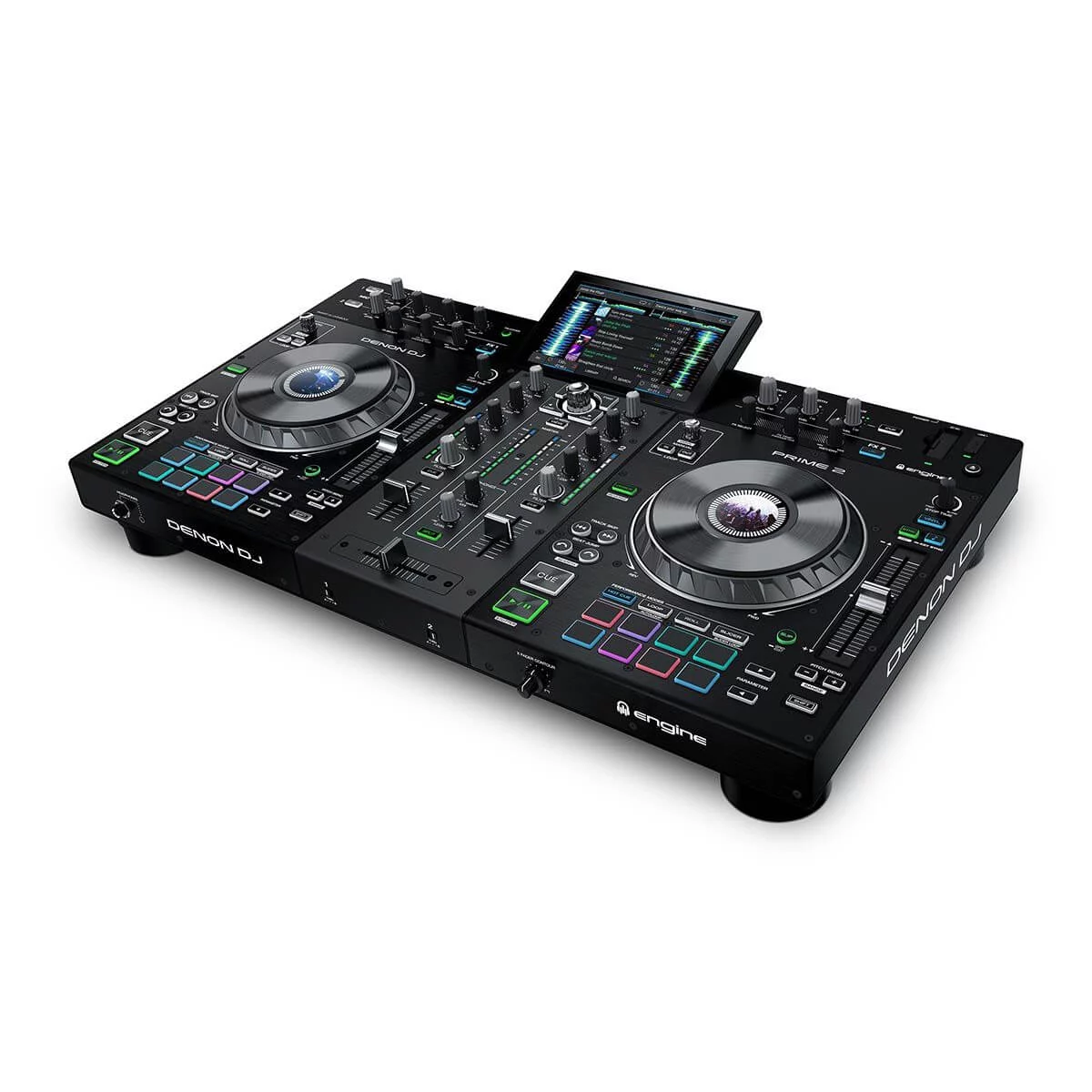 denon-dj-prime-2-kontroller-yan Denon DJ Prime 2 Kontroller