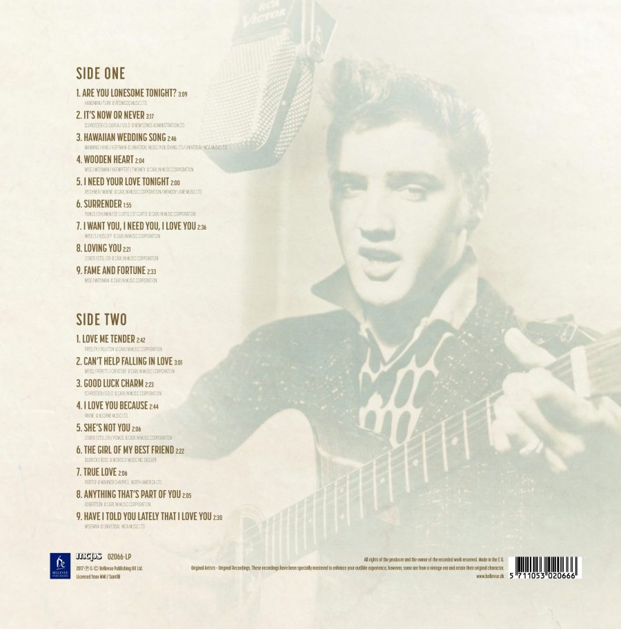 Elvis Presley Elvis in Love - Plak - Görsel 2