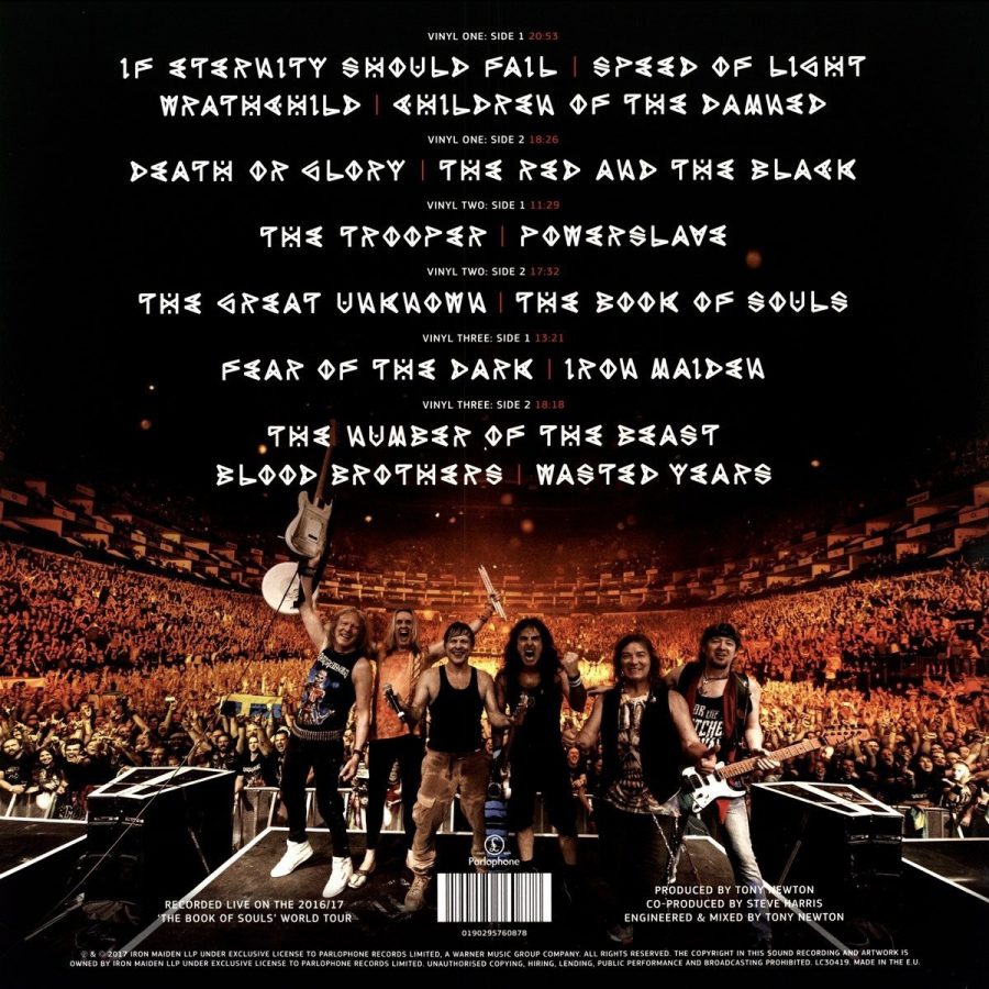 Iron Maiden The Book Of Souls: The Live Chapter - Plak - Görsel 2