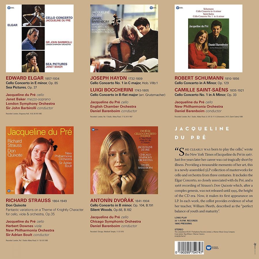 Jacqueline du Pré 5 Legendary Recordings on LP - Plak - Görsel 3