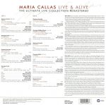 Maria Callas Live & Alive (The Ultimate Live Collection Remastered) - Plak - Görsel 2