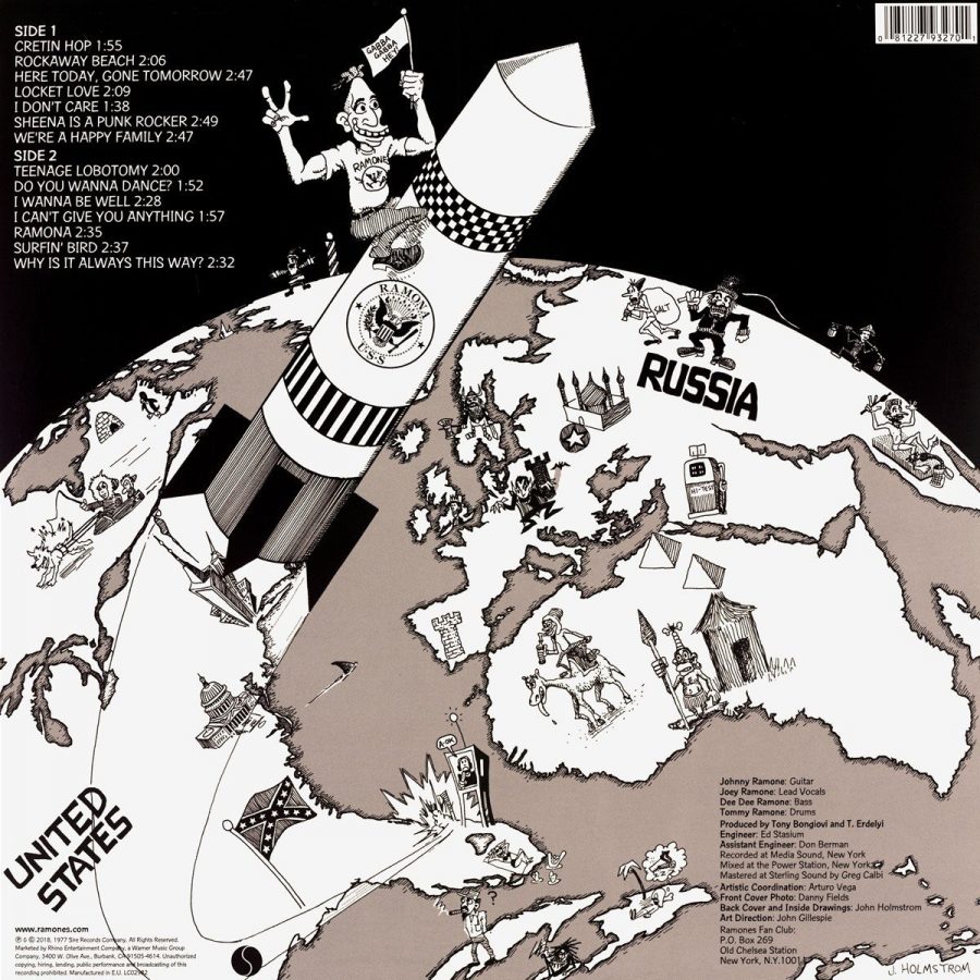 Ramones Rocket To Russia (Remastered) - Plak - Görsel 2