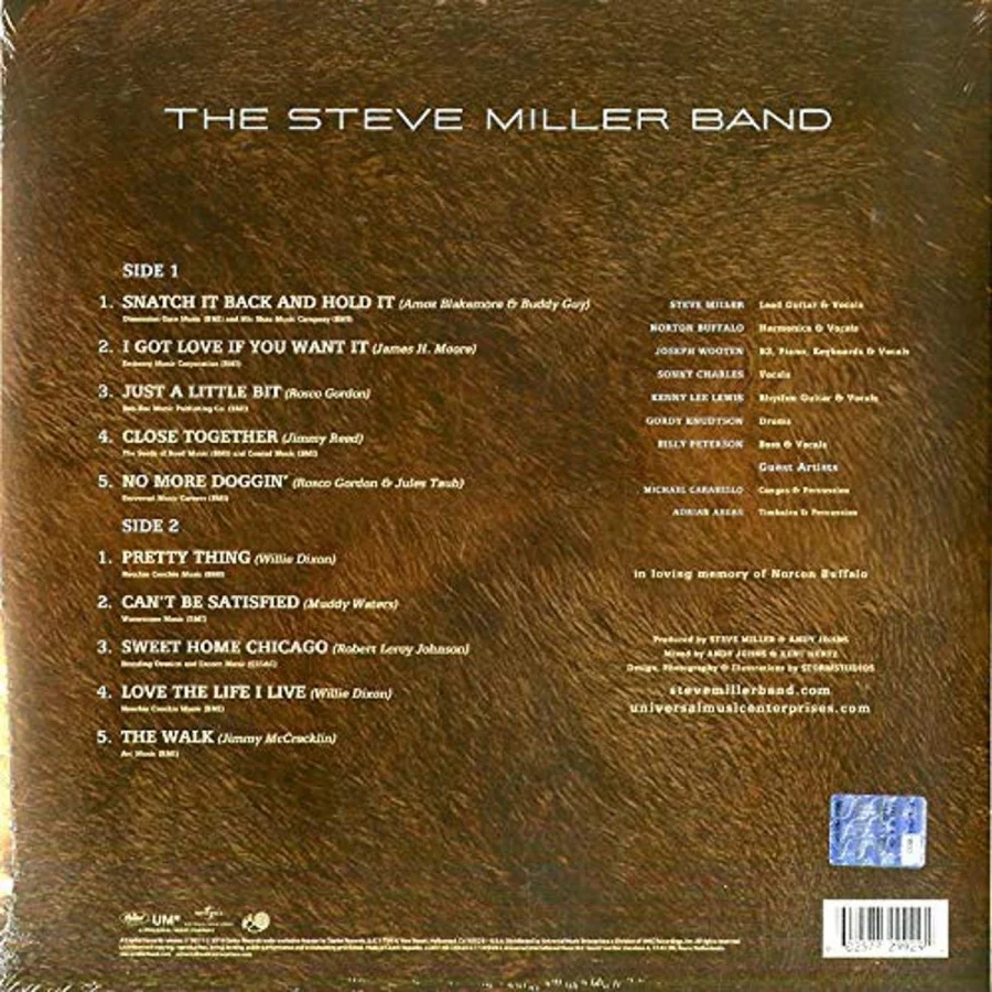 Steve Miller Band - Let Your Hair Down (Plak) - Görsel 2