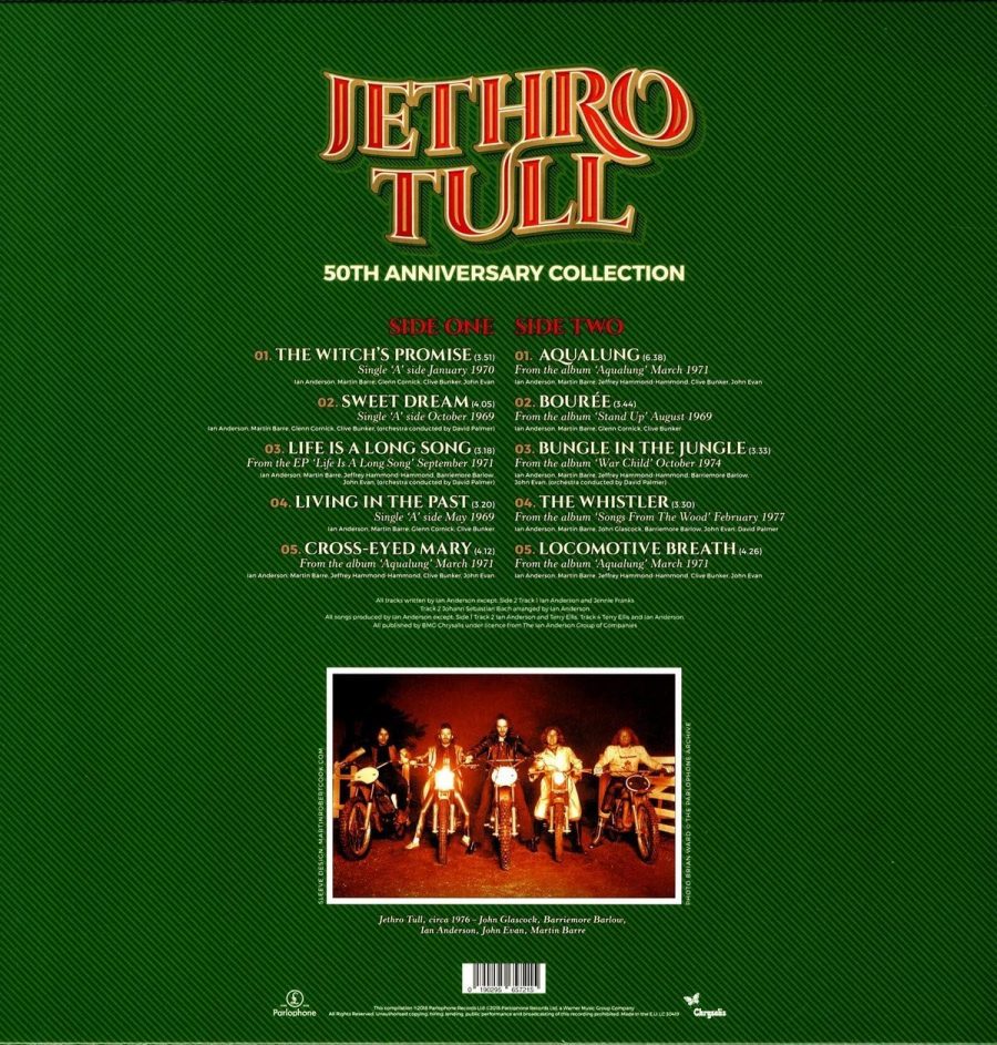 Jethro Tull 50th Anniversary Collection - Plak - Görsel 2