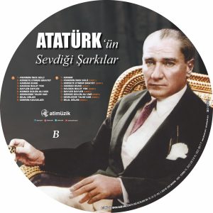 Atatürk'ün Sevdiği Şarkılar Resim Baskılı - Plak