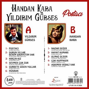 Handan Kara & Yıldırım Gürses Postacı - Plak
