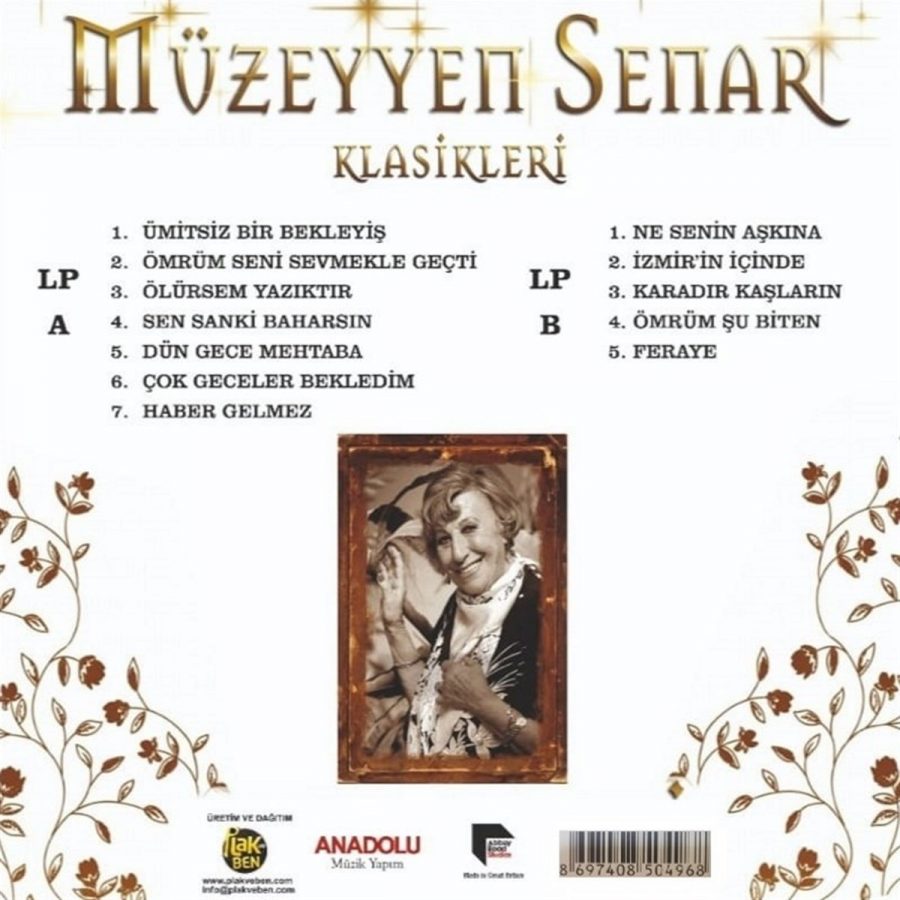 Müzeyyen Senar Klasikleri Plak