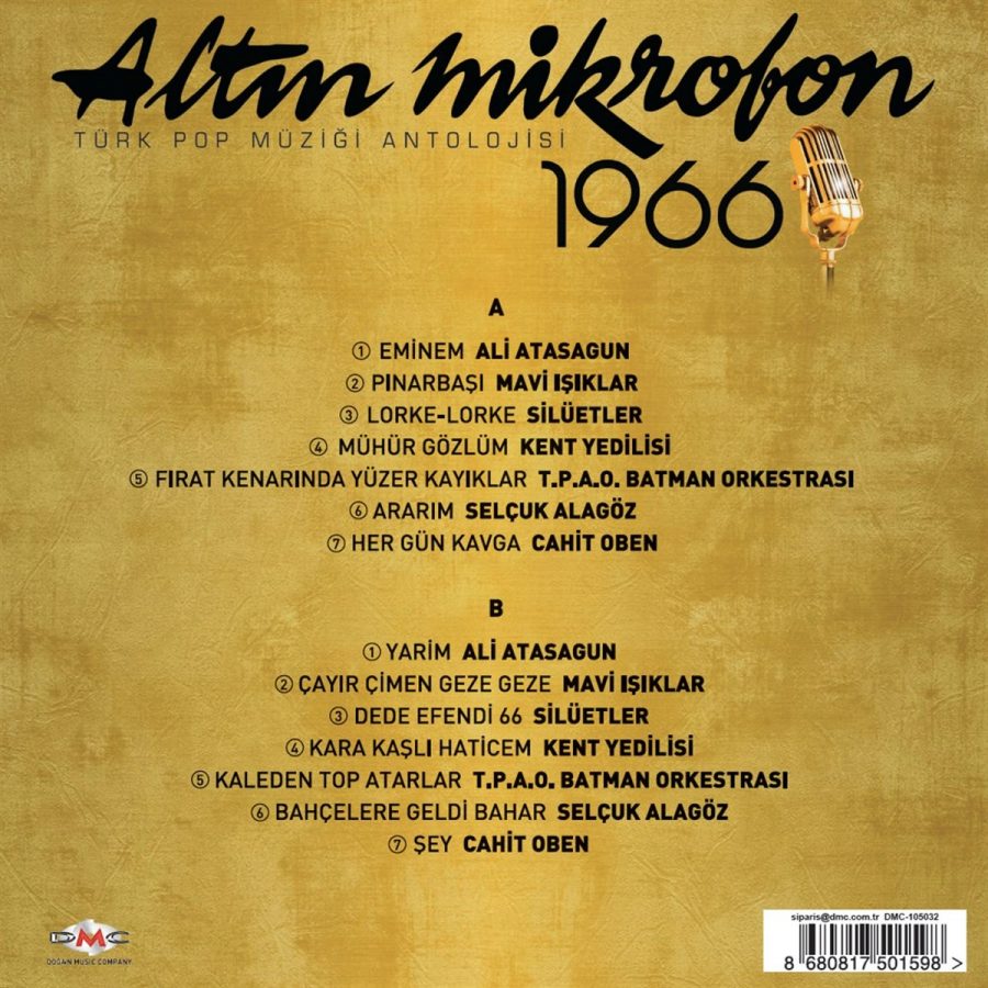 Altın Mikrofon 1966 Çeşitli Sanatçılar Plak