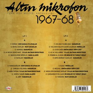 Altın Mikrofon 1967 1968 Çeşitli Sanatçılar 2 Plak
