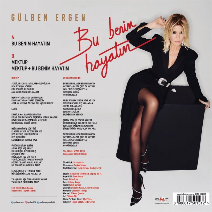 Gülben Ergen Bu Benim Hayatım Single Plak